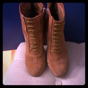 Tan boots